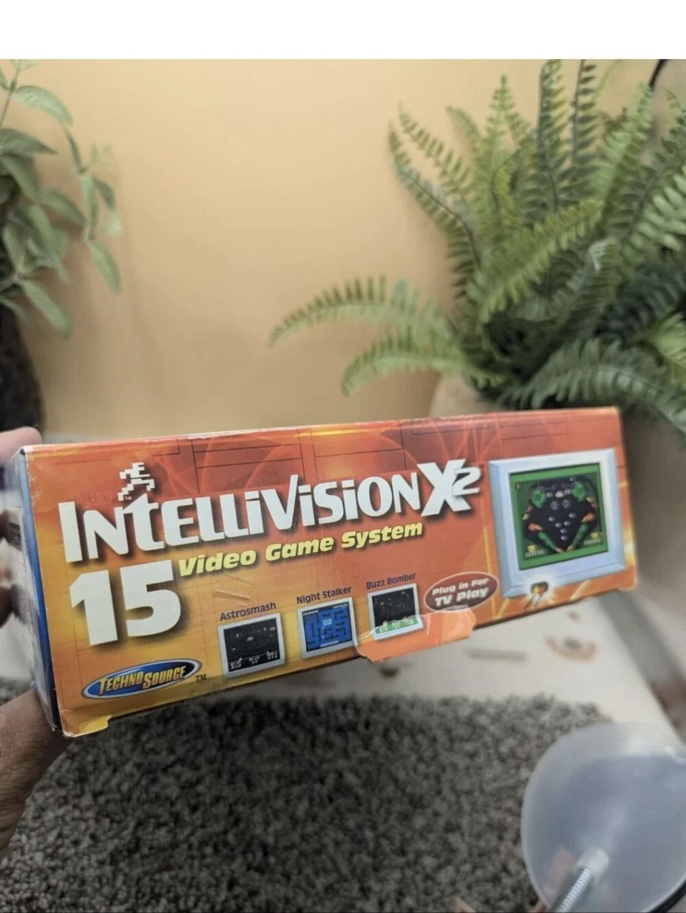 Intellivision Preloaded 15 Game Dual Control Plug And Play Game Console
